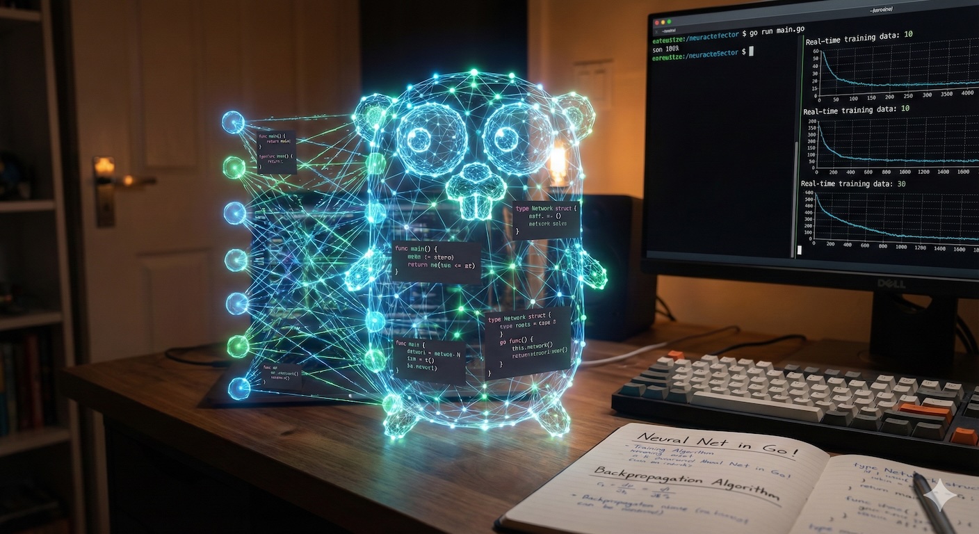 AI introduction : Let's build an AI neuron in GO with Google Colab